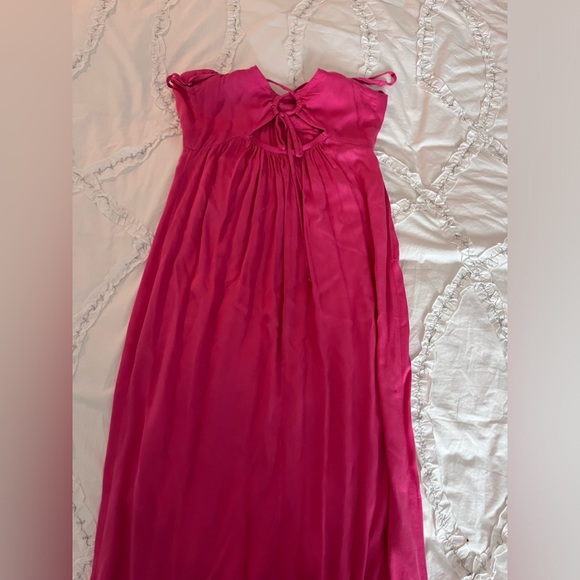 Wild Fable Hot Pink Midi/maxi dress - Picture 2 of 3